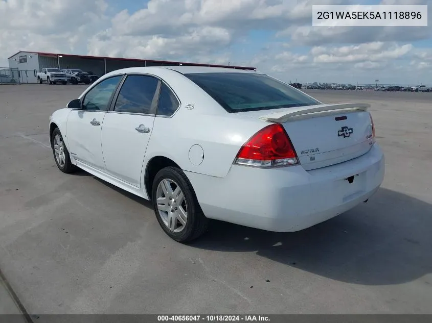 2G1WA5EK5A1118896 2010 Chevrolet Impala Ls