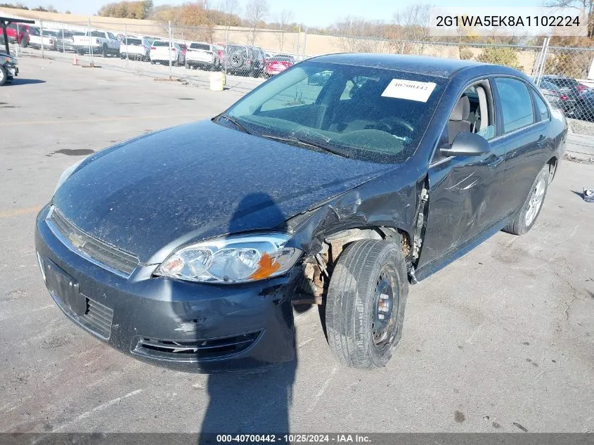 2010 Chevrolet Impala Ls VIN: 2G1WA5EK8A1102224 Lot: 40700442