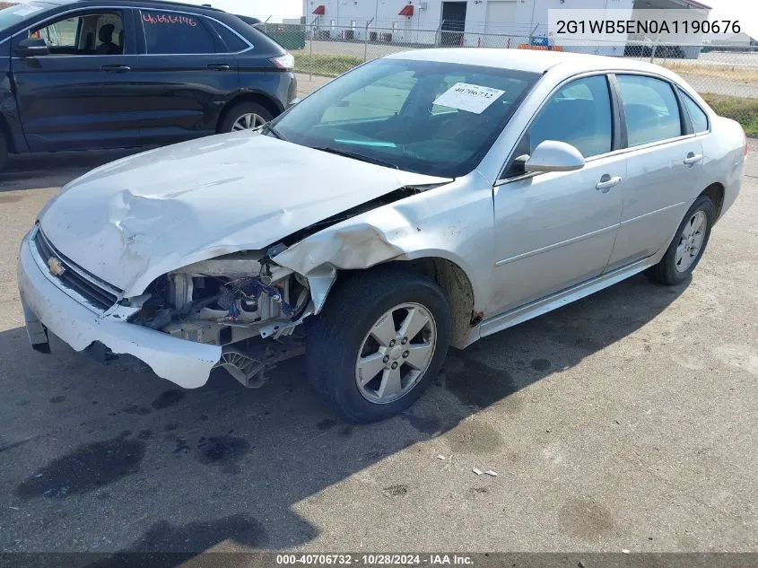 2010 Chevrolet Impala Lt VIN: 2G1WB5EN0A1190676 Lot: 40706732