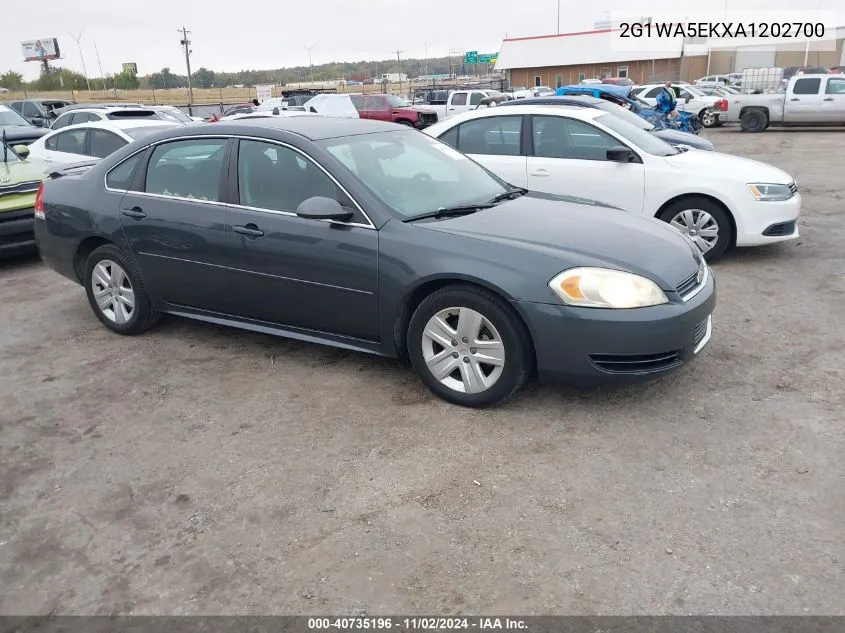 2010 Chevrolet Impala Ls VIN: 2G1WA5EKXA1202700 Lot: 40735196