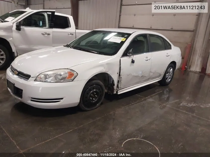 2010 Chevrolet Impala Ls VIN: 2G1WA5EK8A1121243 Lot: 40847440