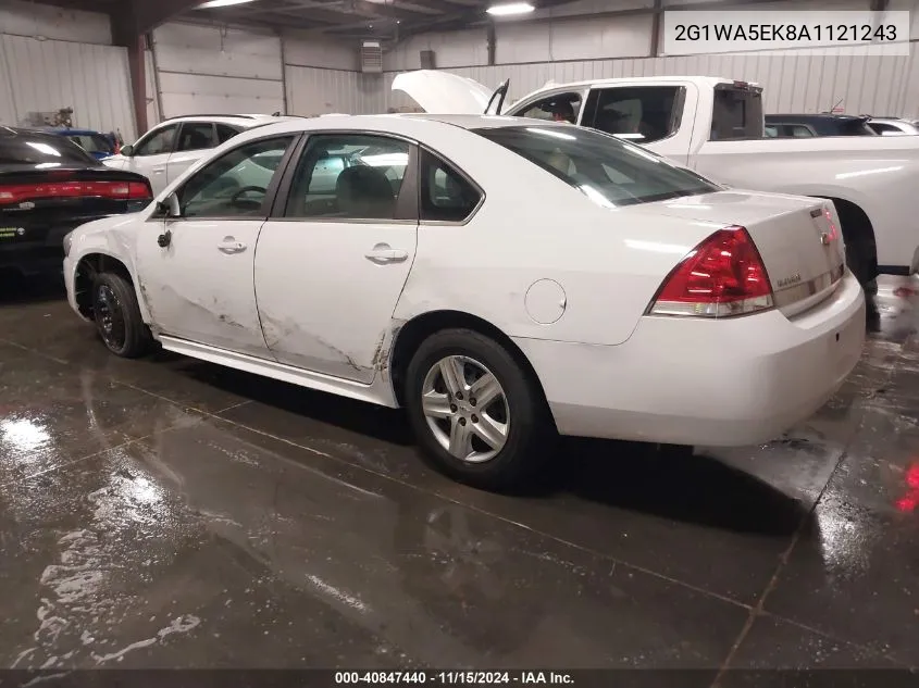 2010 Chevrolet Impala Ls VIN: 2G1WA5EK8A1121243 Lot: 40847440