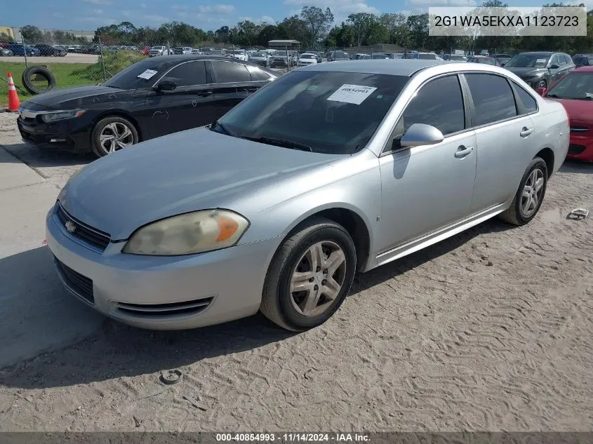 2010 Chevrolet Impala Ls VIN: 2G1WA5EKXA1123723 Lot: 40854993