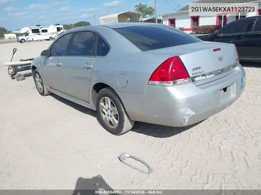 2010 Chevrolet Impala Ls VIN: 2G1WA5EKXA1123723 Lot: 40854993