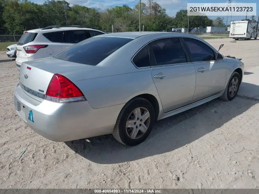 2010 Chevrolet Impala Ls VIN: 2G1WA5EKXA1123723 Lot: 40854993