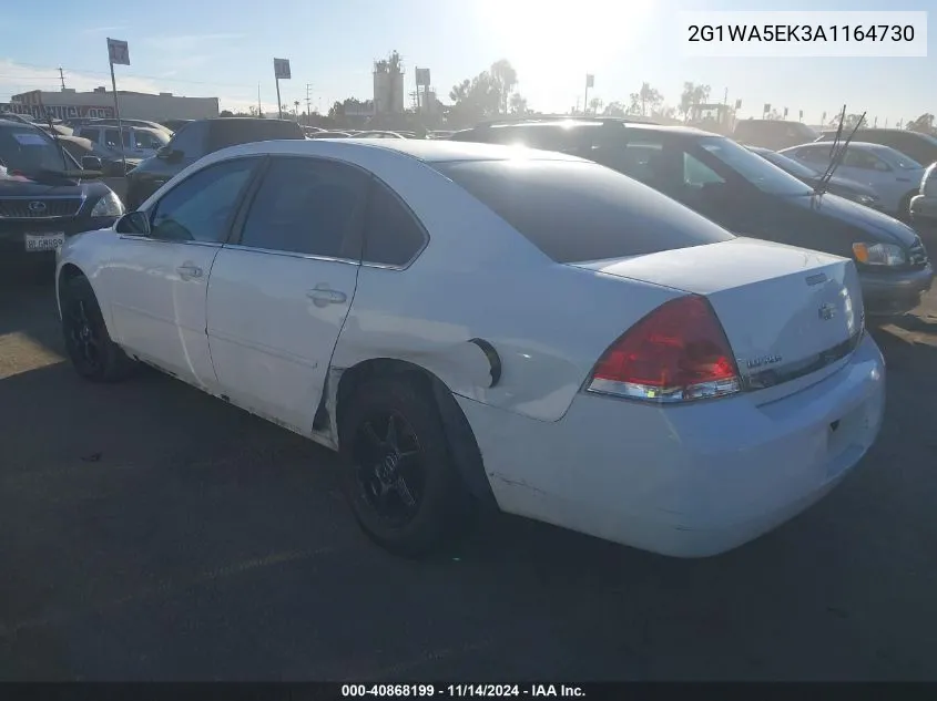 2010 Chevrolet Impala Ls VIN: 2G1WA5EK3A1164730 Lot: 40868199