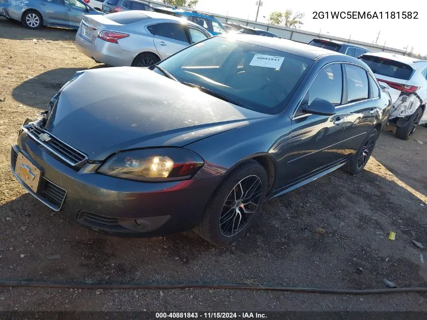 2010 Chevrolet Impala Ltz VIN: 2G1WC5EM6A1181582 Lot: 40881843