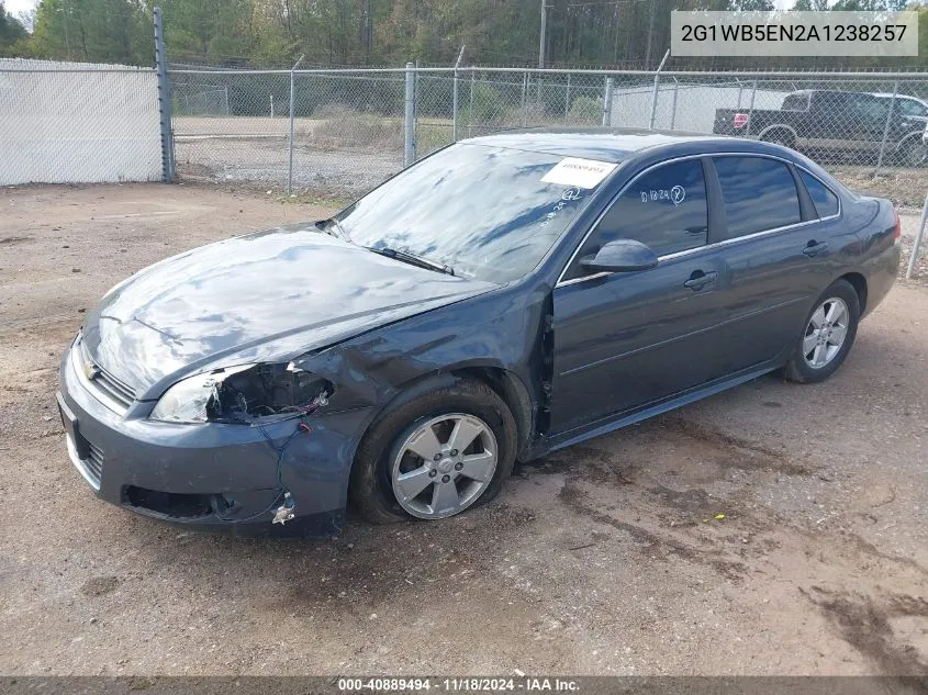 2010 Chevrolet Impala Lt VIN: 2G1WB5EN2A1238257 Lot: 40889494