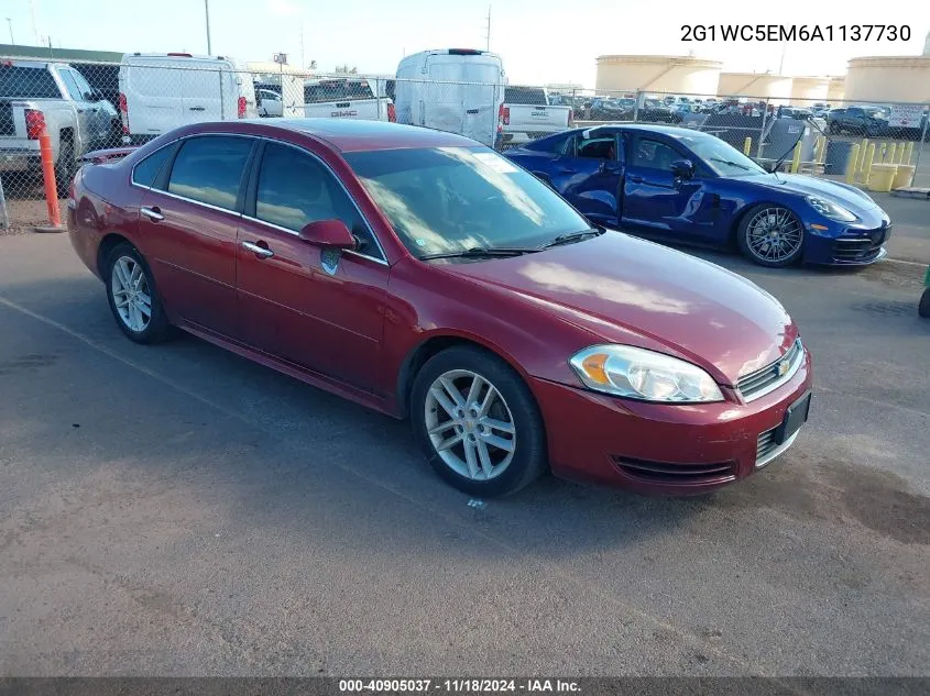 2010 Chevrolet Impala Ltz VIN: 2G1WC5EM6A1137730 Lot: 40905037