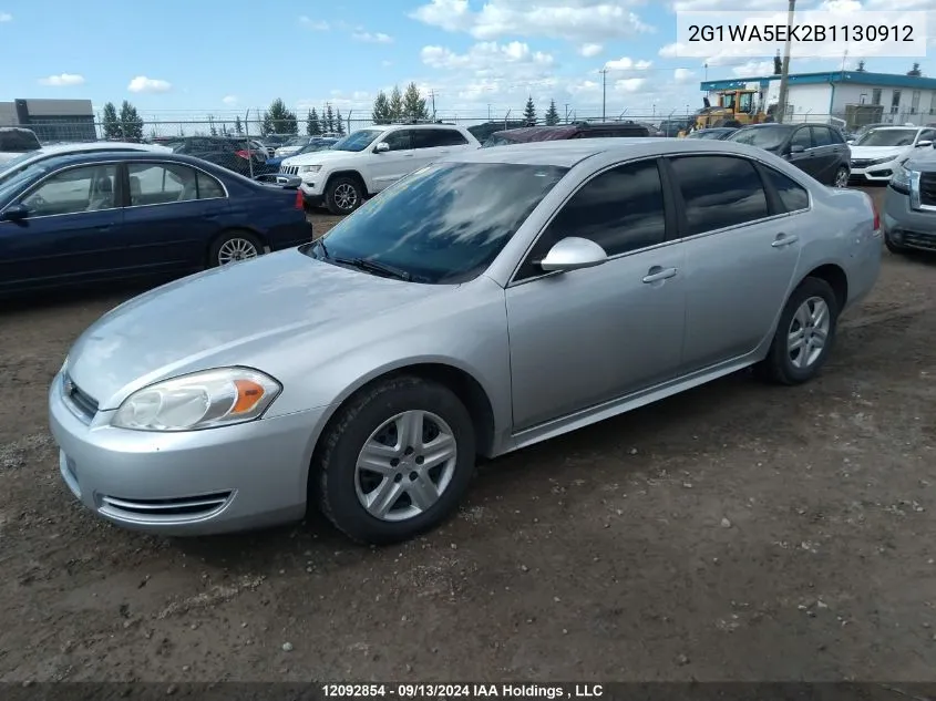 2G1WA5EK2B1130912 2011 Chevrolet Impala