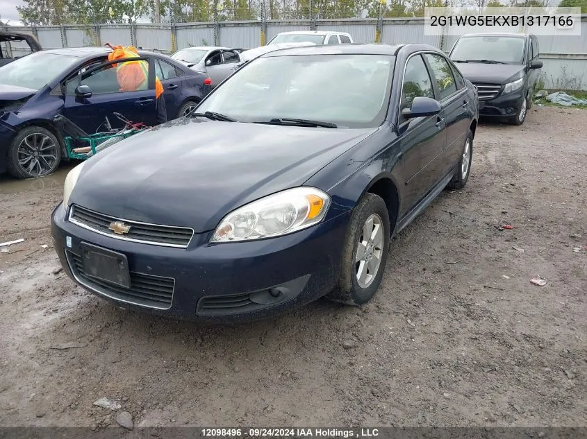 2G1WG5EKXB1317166 2011 Chevrolet Impala