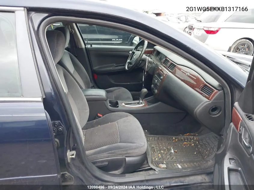 2G1WG5EKXB1317166 2011 Chevrolet Impala