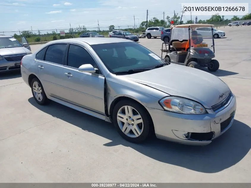 2011 Chevrolet Impala Lt VIN: 2G1WG5EK0B1266678 Lot: 39238977