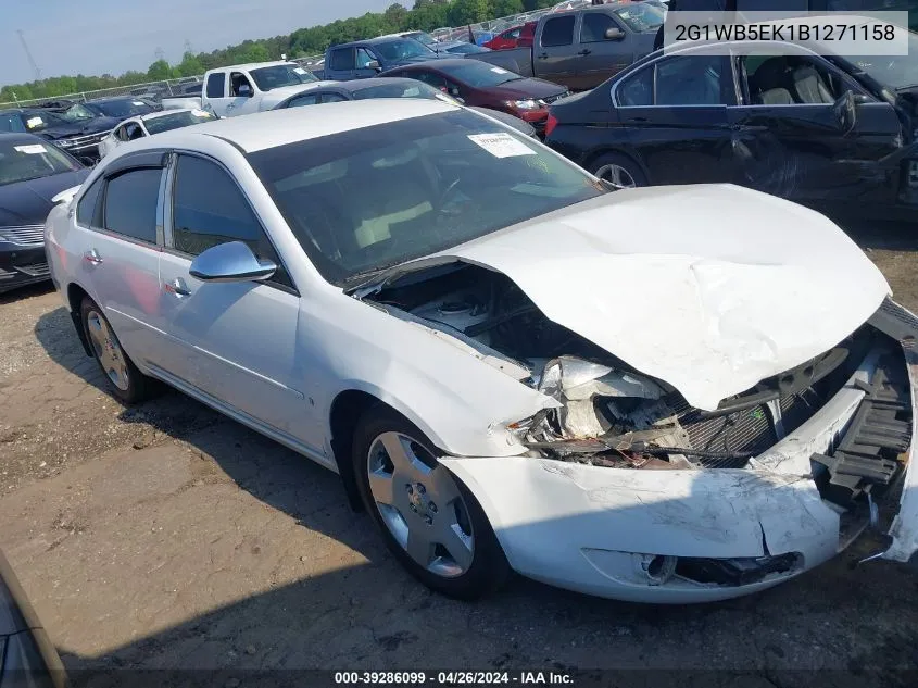 2011 Chevrolet Impala Lt VIN: 2G1WB5EK1B1271158 Lot: 39286099