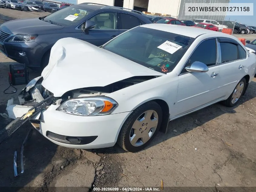 2G1WB5EK1B1271158 2011 Chevrolet Impala Lt