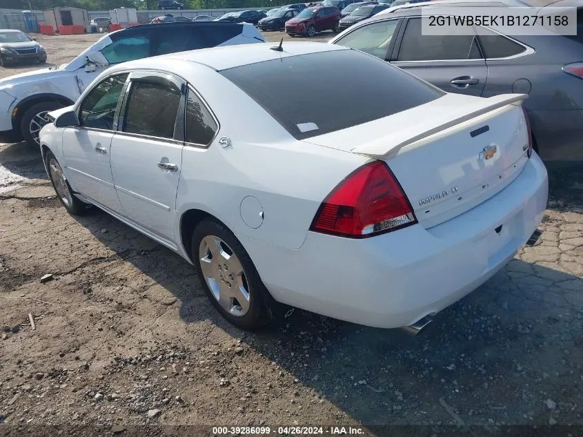 2G1WB5EK1B1271158 2011 Chevrolet Impala Lt