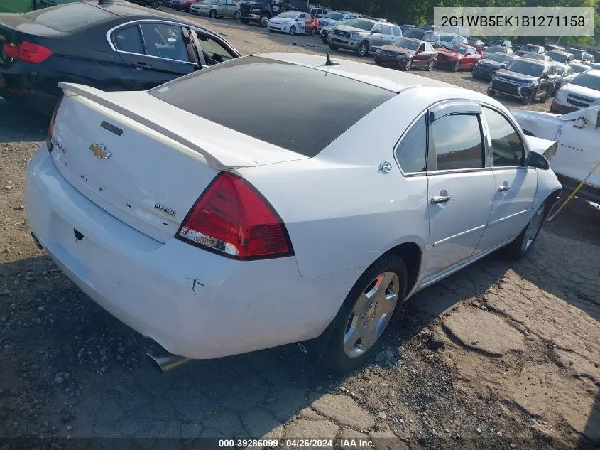 2G1WB5EK1B1271158 2011 Chevrolet Impala Lt