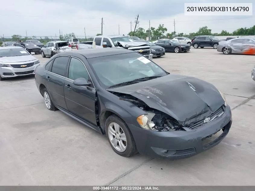 2011 Chevrolet Impala Lt VIN: 2G1WG5EKXB1164790 Lot: 39461172