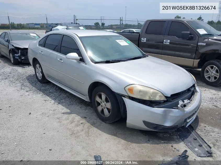 2011 Chevrolet Impala Lt VIN: 2G1WG5EK8B1326674 Lot: 39685527