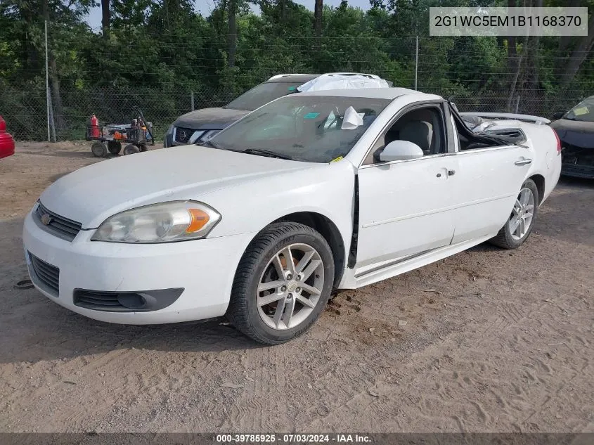 2011 Chevrolet Impala Ltz VIN: 2G1WC5EM1B1168370 Lot: 39785925