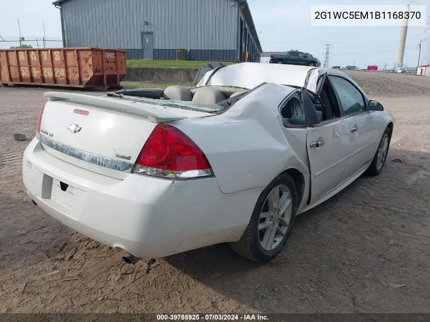 2011 Chevrolet Impala Ltz VIN: 2G1WC5EM1B1168370 Lot: 39785925