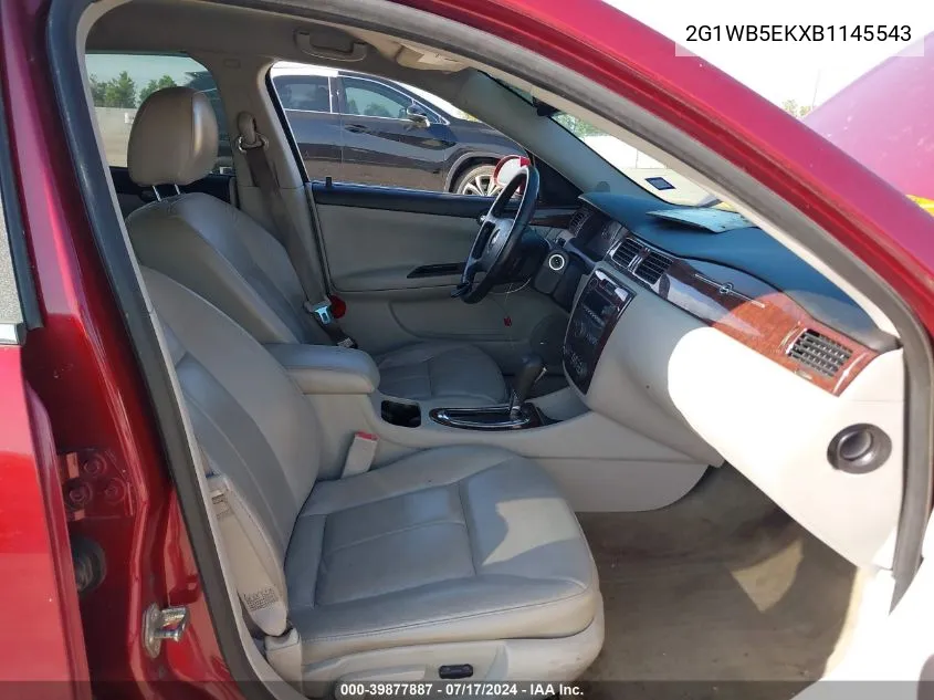 2G1WB5EKXB1145543 2011 Chevrolet Impala Lt