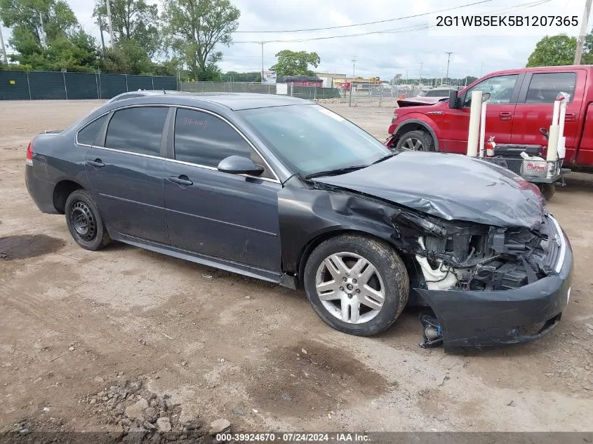 2G1WB5EK5B1207365 2011 Chevrolet Impala Lt