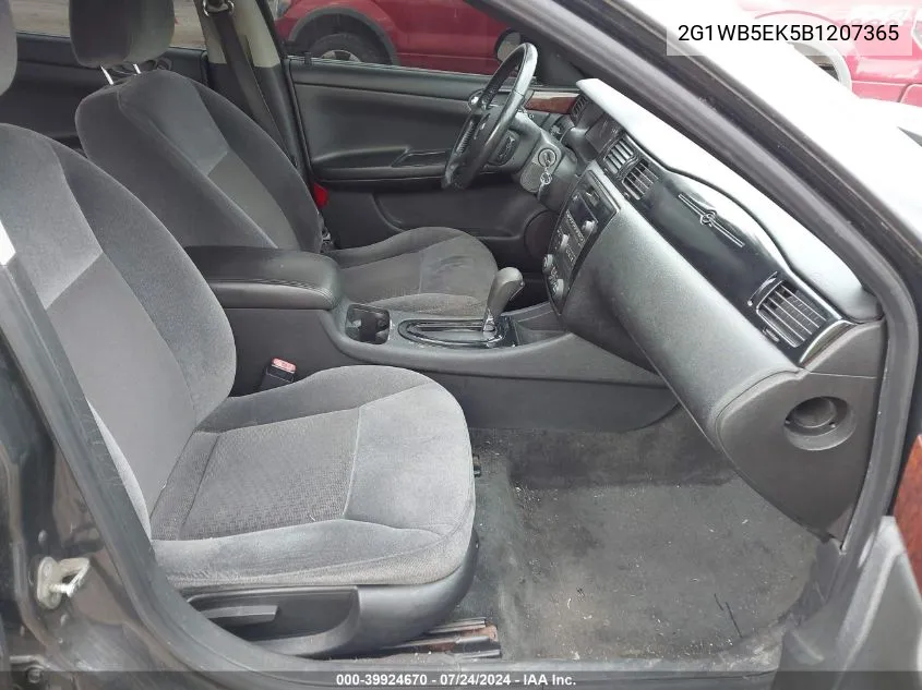 2G1WB5EK5B1207365 2011 Chevrolet Impala Lt