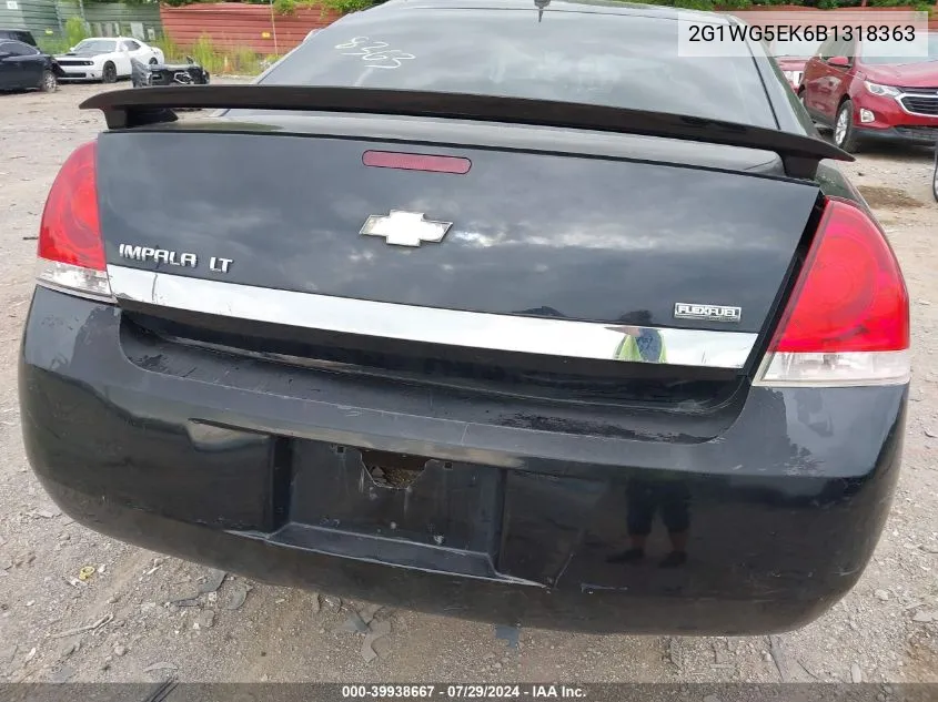 2G1WG5EK6B1318363 2011 Chevrolet Impala Lt