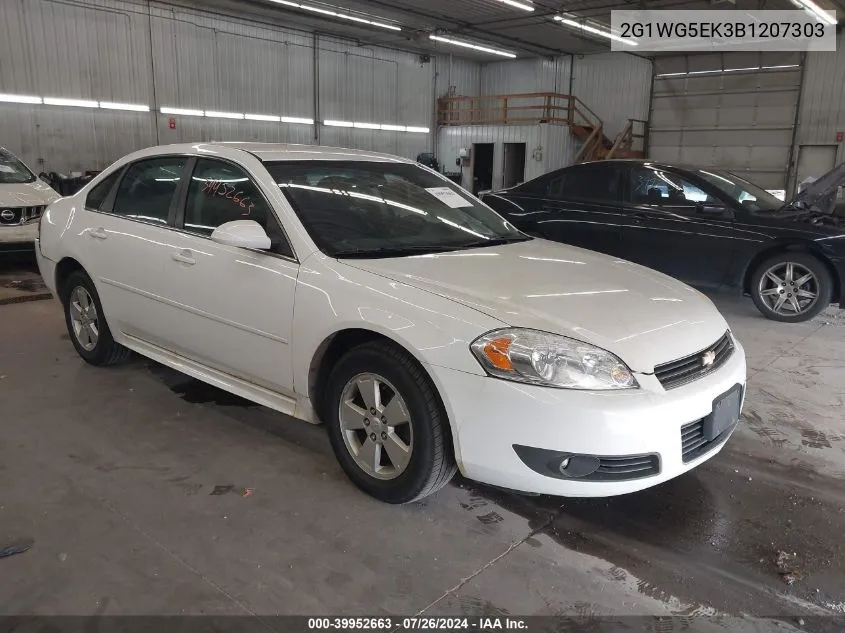 2011 Chevrolet Impala Lt VIN: 2G1WG5EK3B1207303 Lot: 39952663