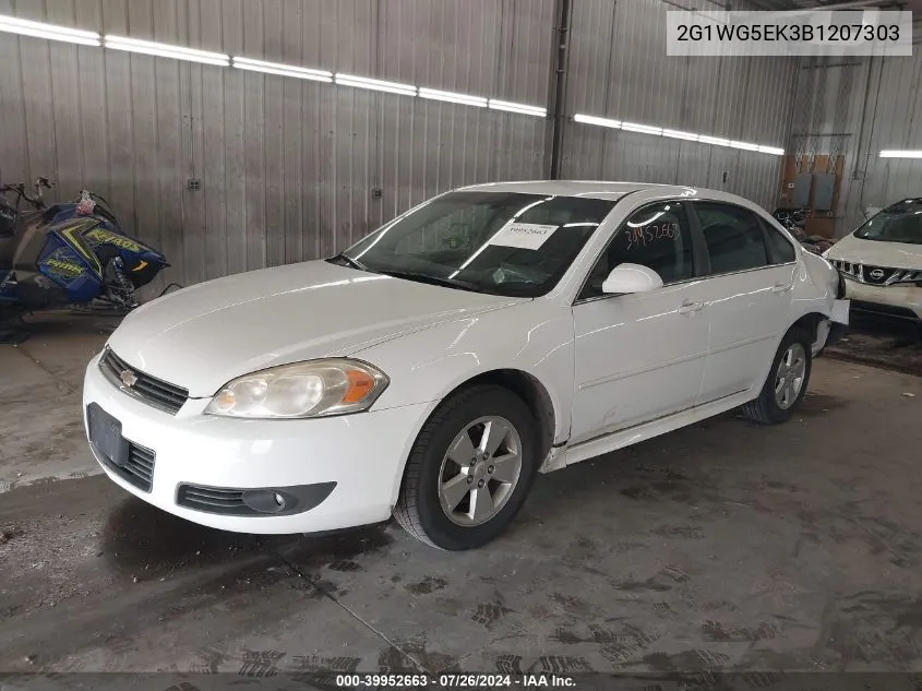 2G1WG5EK3B1207303 2011 Chevrolet Impala Lt