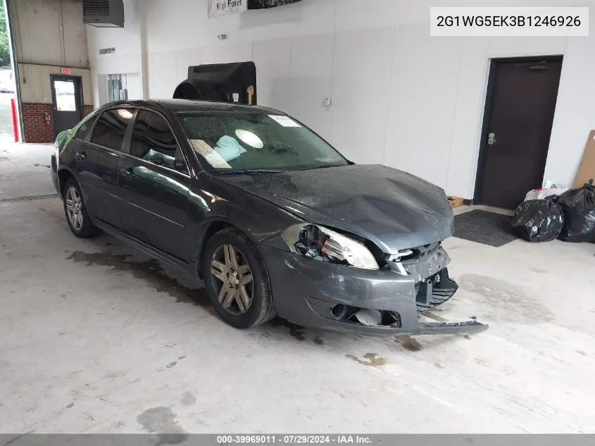 2G1WG5EK3B1246926 2011 Chevrolet Impala Lt