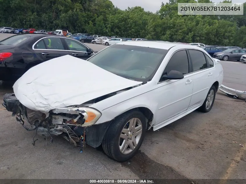 2G1WG5EK7B1203464 2011 Chevrolet Impala Lt