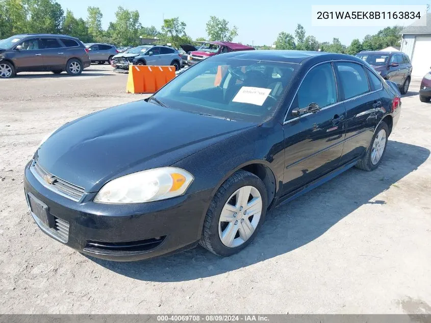 2G1WA5EK8B1163834 2011 Chevrolet Impala Ls