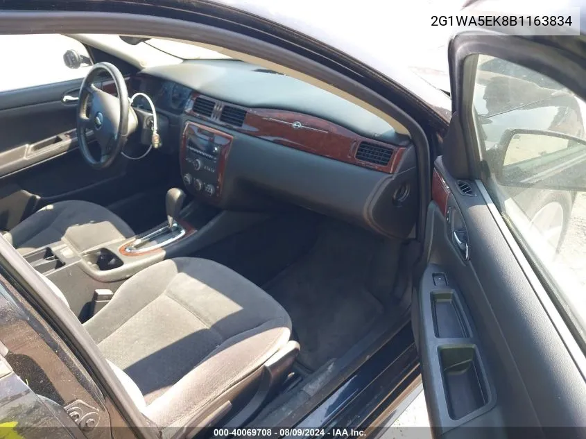 2G1WA5EK8B1163834 2011 Chevrolet Impala Ls