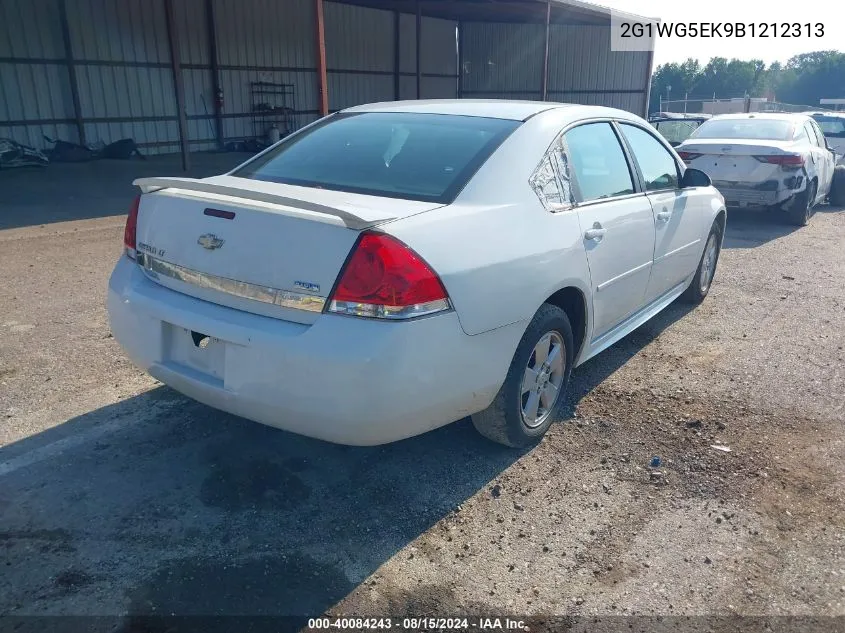 2011 Chevrolet Impala Lt VIN: 2G1WG5EK9B1212313 Lot: 40084243