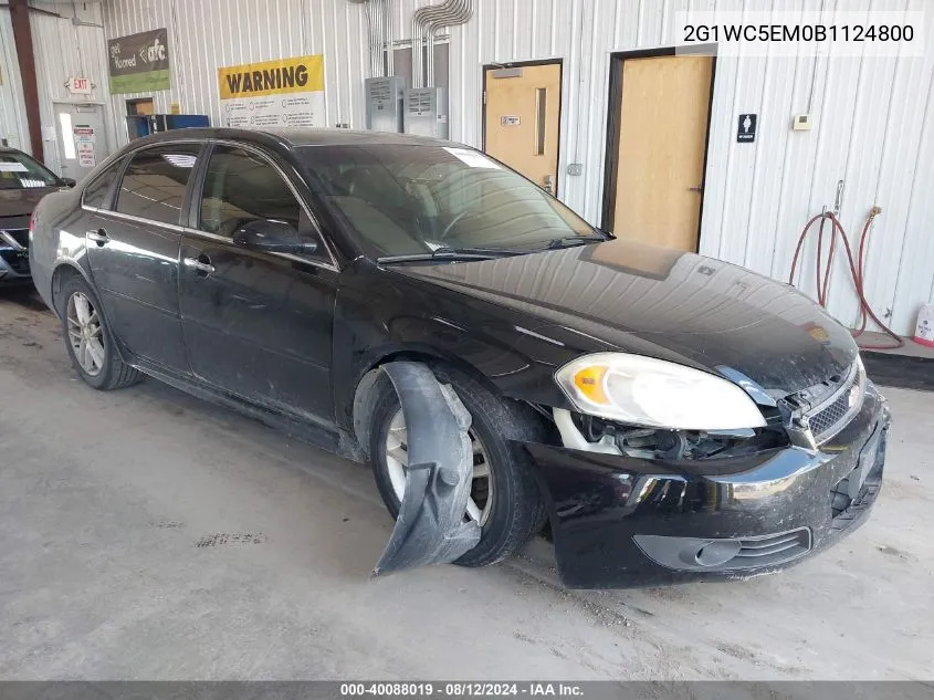 2011 Chevrolet Impala Ltz VIN: 2G1WC5EM0B1124800 Lot: 40088019