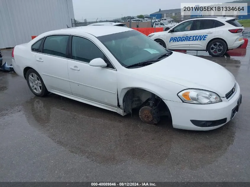 2G1WG5EK1B1334664 2011 Chevrolet Impala Lt