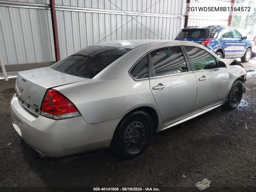 2011 Chevrolet Impala Police VIN: 2G1WD5EM8B1164572 Lot: 40141808