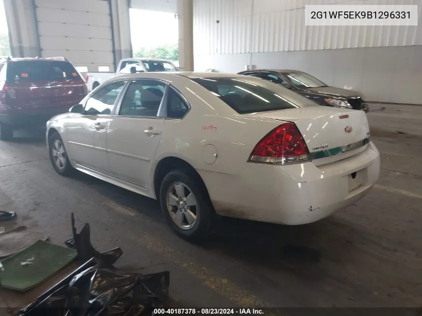 2G1WF5EK9B1296331 2011 Chevrolet Impala Ls