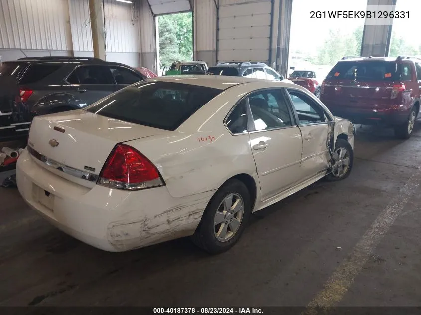 2011 Chevrolet Impala Ls VIN: 2G1WF5EK9B1296331 Lot: 40187378