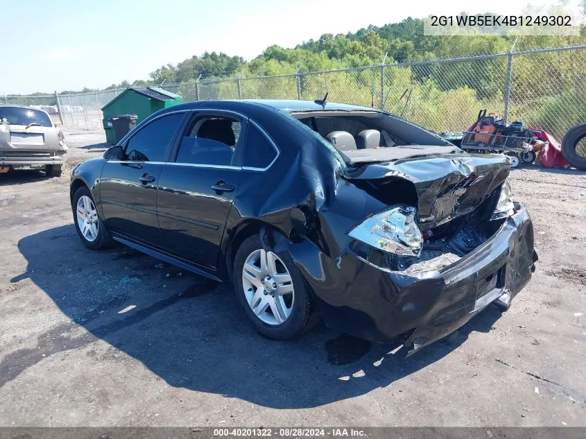 2G1WB5EK4B1249302 2011 Chevrolet Impala Lt