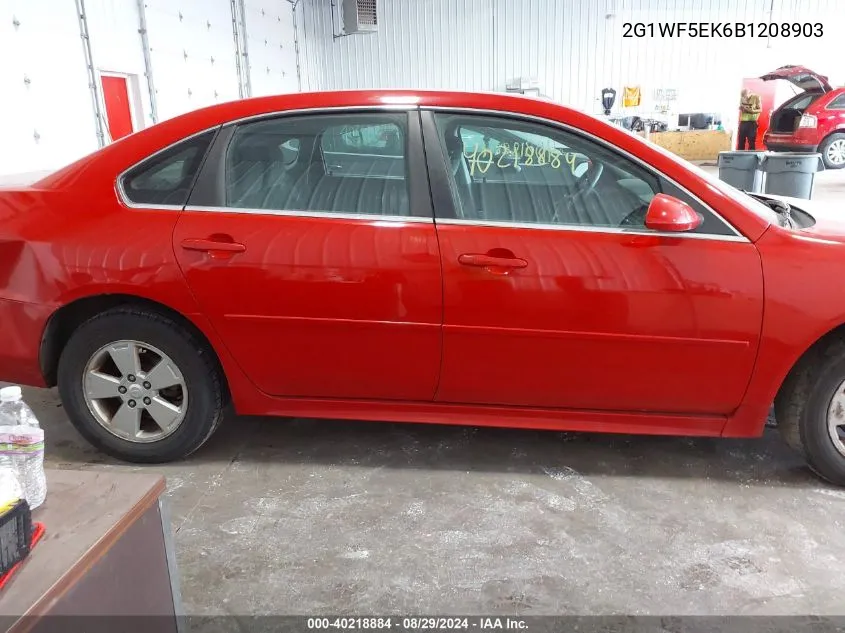 2G1WF5EK6B1208903 2011 Chevrolet Impala Ls