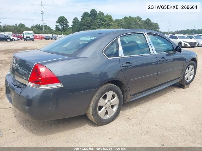 2G1WG5EKXB1268664 2011 Chevrolet Impala Lt