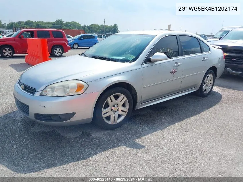 2G1WG5EK4B1202174 2011 Chevrolet Impala Lt