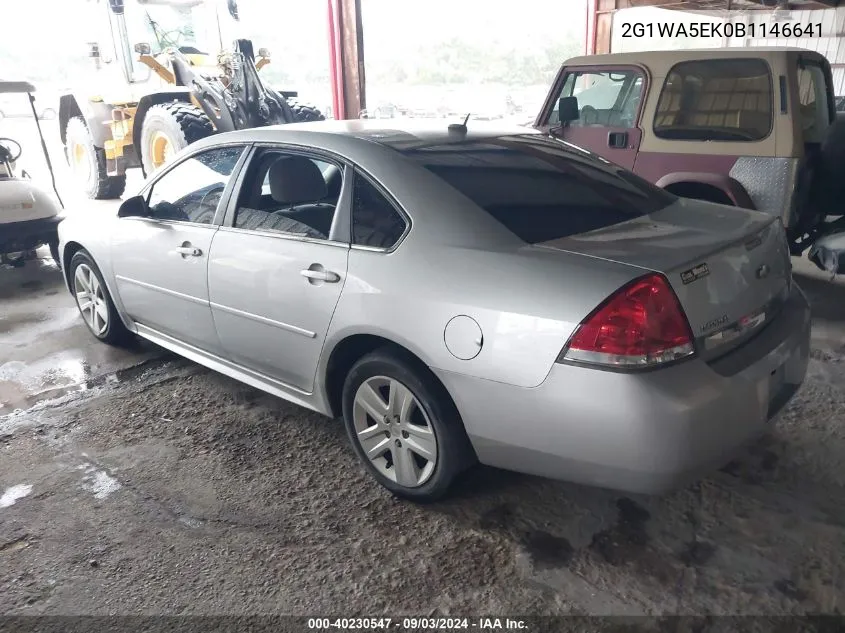 2011 Chevrolet Impala Ls VIN: 2G1WA5EK0B1146641 Lot: 40230547