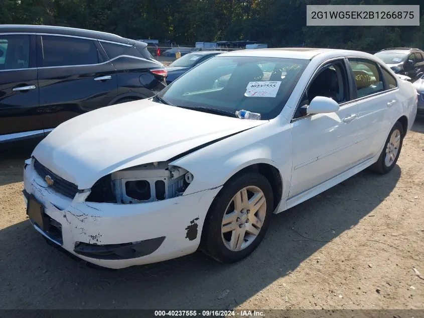 2G1WG5EK2B1266875 2011 Chevrolet Impala Lt