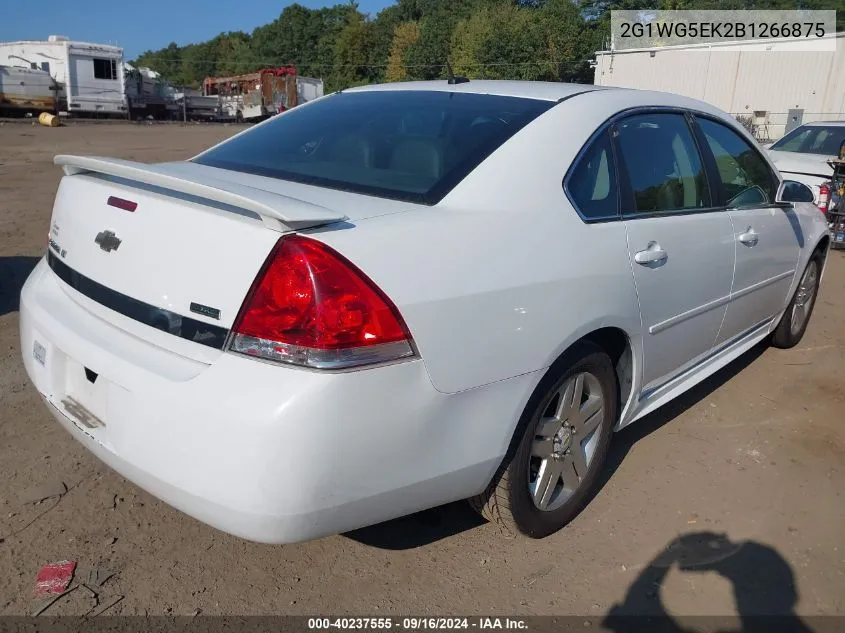 2011 Chevrolet Impala Lt VIN: 2G1WG5EK2B1266875 Lot: 40237555