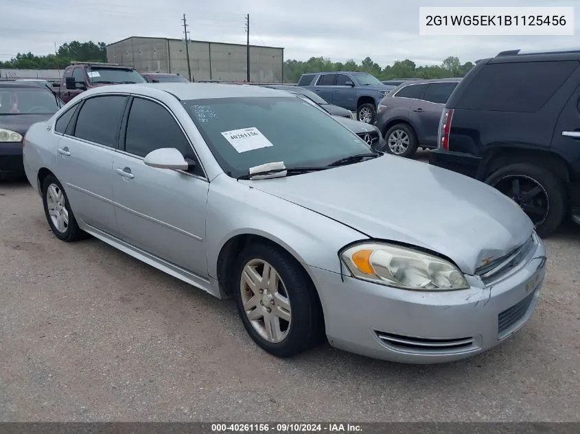 2G1WG5EK1B1125456 2011 Chevrolet Impala Lt