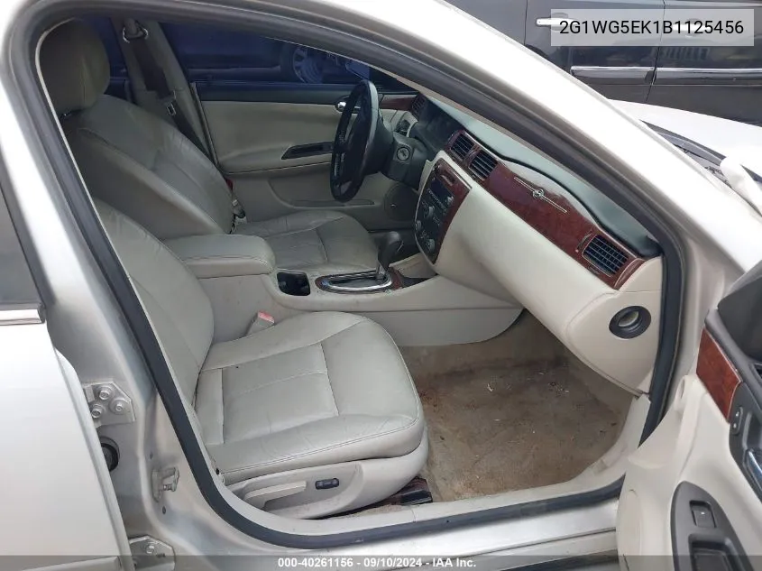 2G1WG5EK1B1125456 2011 Chevrolet Impala Lt